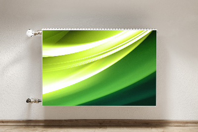 Magnet decorativ pentru calorifer Abstracție verde