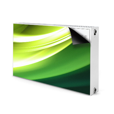 Magnet decorativ pentru calorifer Abstracție verde