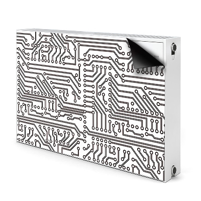 Magnet decorativ pentru calorifer Circuit integrat