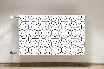 Magnet decorativ pentru calorifer Forme geometrice