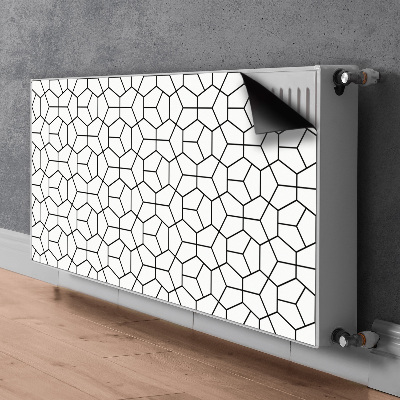 Magnet decorativ pentru calorifer Forme geometrice