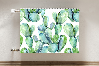 Magnet decorativ pentru calorifer Cacti verzi