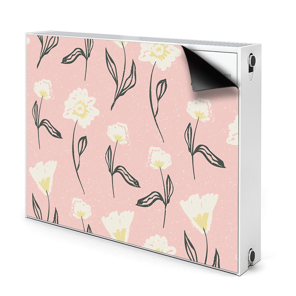 Magnet decorativ pentru calorifer Flori delicate