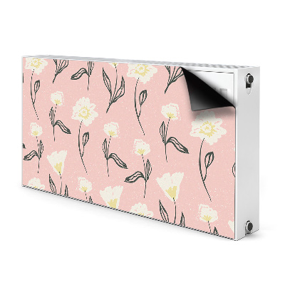 Magnet decorativ pentru calorifer Flori delicate