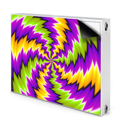 Magnet decorativ pentru calorifer Vortex de abstractizare