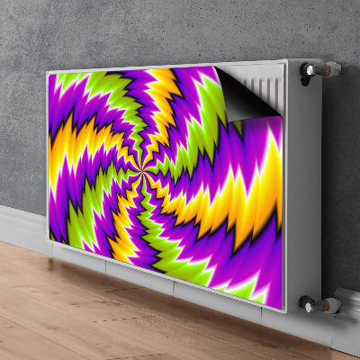 Magnet decorativ pentru calorifer Vortex de abstractizare