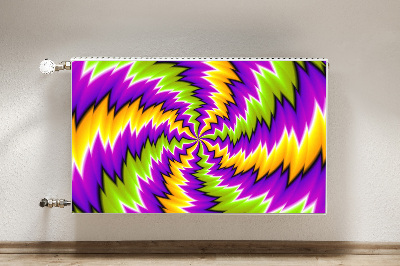 Magnet decorativ pentru calorifer Vortex de abstractizare