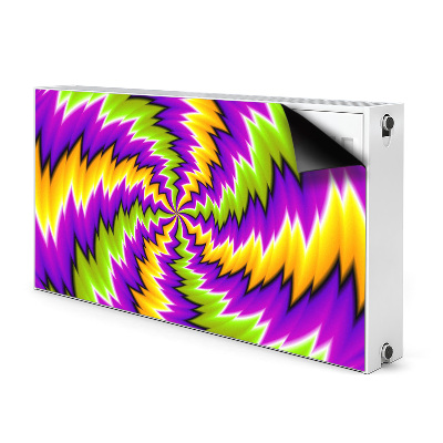 Magnet decorativ pentru calorifer Vortex de abstractizare