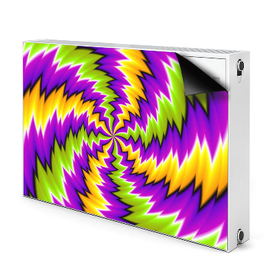 Magnet decorativ pentru calorifer Vortex de abstractizare