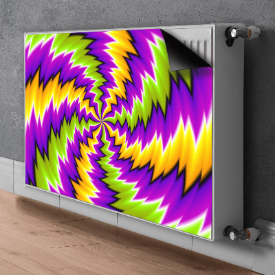 Magnet decorativ pentru calorifer Vortex de abstractizare