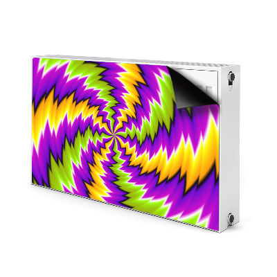 Magnet decorativ pentru calorifer Vortex de abstractizare