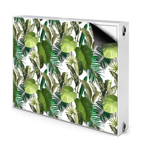 Magnet decorativ pentru calorifer Frunze tropicale