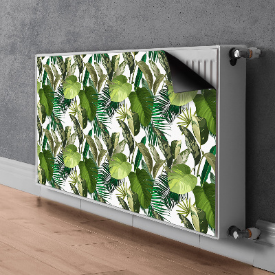 Magnet decorativ pentru calorifer Frunze tropicale