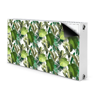 Magnet decorativ pentru calorifer Frunze tropicale