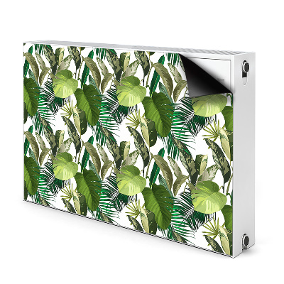 Magnet decorativ pentru calorifer Frunze tropicale