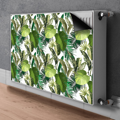 Magnet decorativ pentru calorifer Frunze tropicale