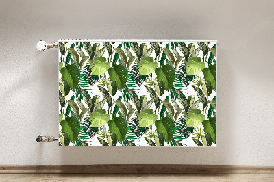 Magnet decorativ pentru calorifer Frunze tropicale