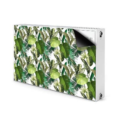 Magnet decorativ pentru calorifer Frunze tropicale