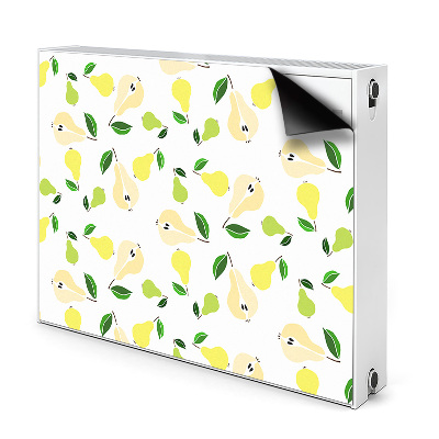 Magnet decorativ pentru calorifer Pere galbene