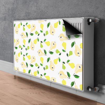 Magnet decorativ pentru calorifer Pere galbene