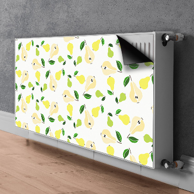 Magnet decorativ pentru calorifer Pere galbene