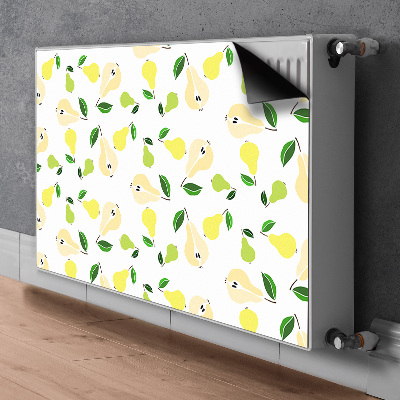 Magnet decorativ pentru calorifer Pere galbene