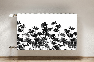 Magnet decorativ pentru calorifer Black meadow