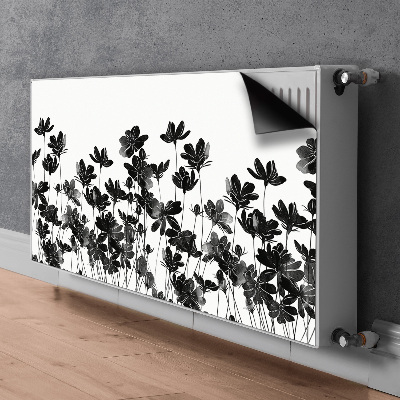 Magnet decorativ pentru calorifer Black meadow