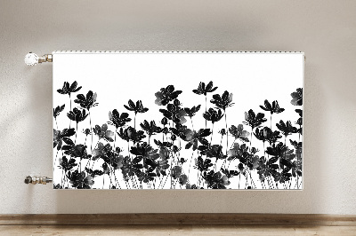 Magnet decorativ pentru calorifer Black meadow