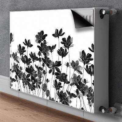 Magnet decorativ pentru calorifer Black meadow