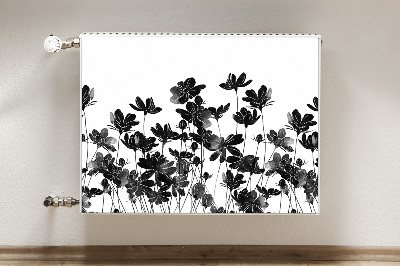 Magnet decorativ pentru calorifer Black meadow