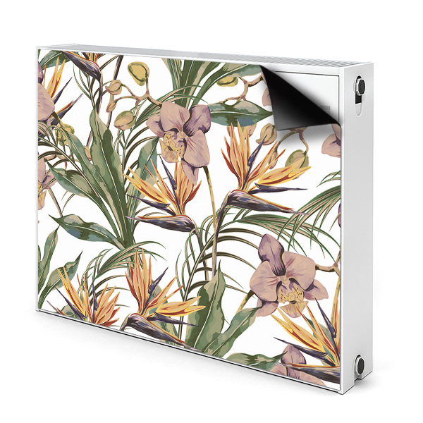 Magnet decorativ pentru calorifer Frunze botanice