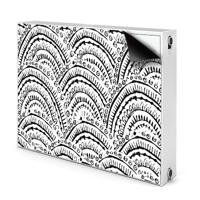 Magnet decorativ pentru calorifer Model abstract