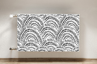 Magnet decorativ pentru calorifer Model abstract