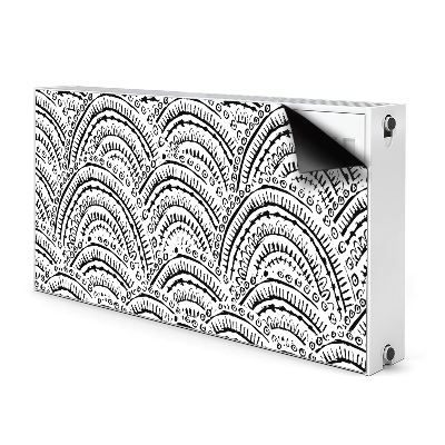 Magnet decorativ pentru calorifer Model abstract