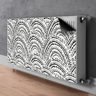 Magnet decorativ pentru calorifer Model abstract