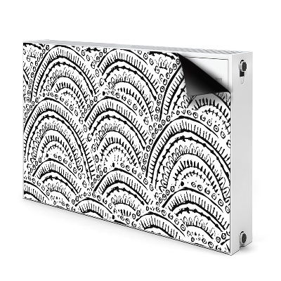 Magnet decorativ pentru calorifer Model abstract