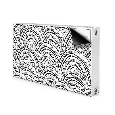 Magnet decorativ pentru calorifer Model abstract