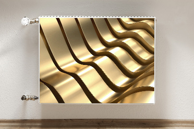 Magnet decorativ pentru calorifer Elemente de aur