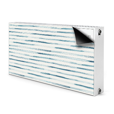 Magnet decorativ pentru calorifer Linii albastre