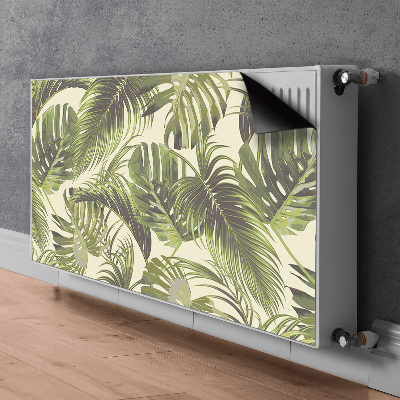 Magnet decorativ pentru calorifer Frunze tropicale