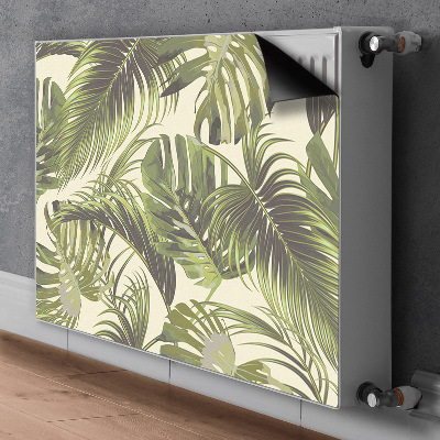 Magnet decorativ pentru calorifer Frunze tropicale