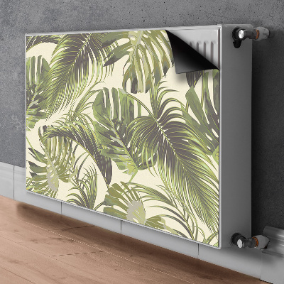 Magnet decorativ pentru calorifer Frunze tropicale