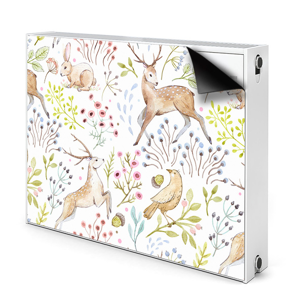 Magnet decorativ pentru calorifer Animale salbatice