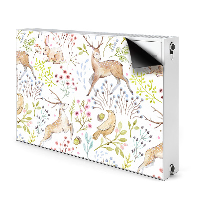 Magnet decorativ pentru calorifer Animale salbatice