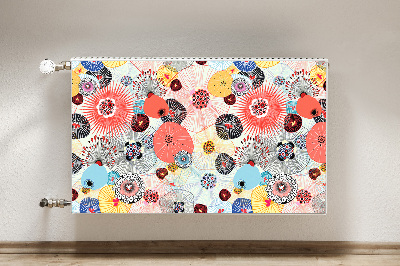 Magnet decorativ pentru calorifer Model floral