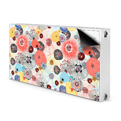 Magnet decorativ pentru calorifer Model floral