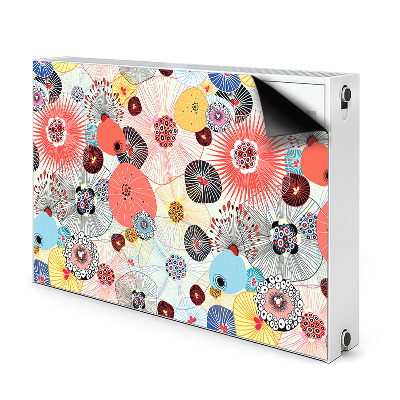 Magnet decorativ pentru calorifer Model floral