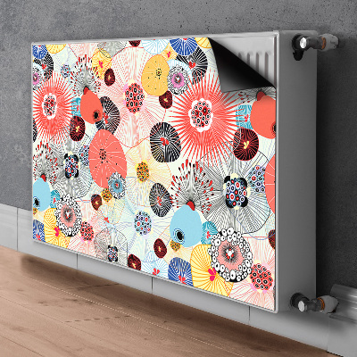 Magnet decorativ pentru calorifer Model floral