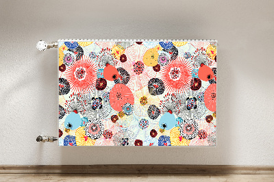 Magnet decorativ pentru calorifer Model floral